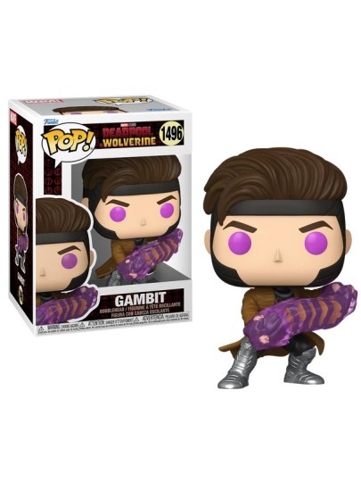 Figure Funko POP! Marvel: Deadpool & Wolverine - Gambit #1496