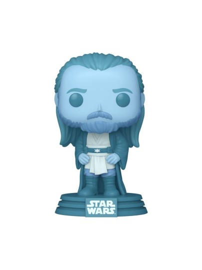 Φιγούρα Funko POP! Star Wars: Qui-Gon Jinn (Force Ghost) (GITD) #778 (Exclusive)