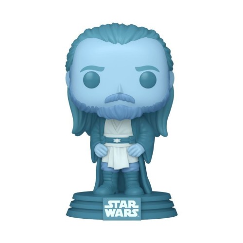 Φιγούρα Funko POP! Star Wars: Qui-Gon Jinn (Force Ghost) (GITD) #778 (Exclusive)