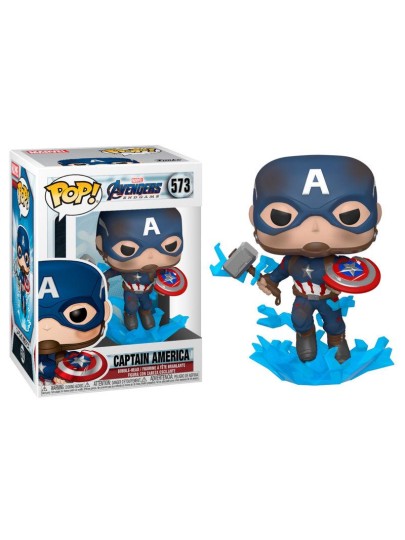 Funko POP! Avengers: Endgame - Captain America with Broken Shield & Mjolnir #573 Φιγούρα