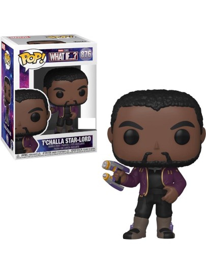 Funko POP! Marvel: What If - T'Challa Star Lord Unmasked #876 Φιγούρα (Exclusive)