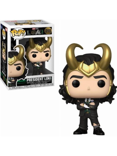 Funko POP! Marvel: Loki - President Loki #898 Bobble-Head